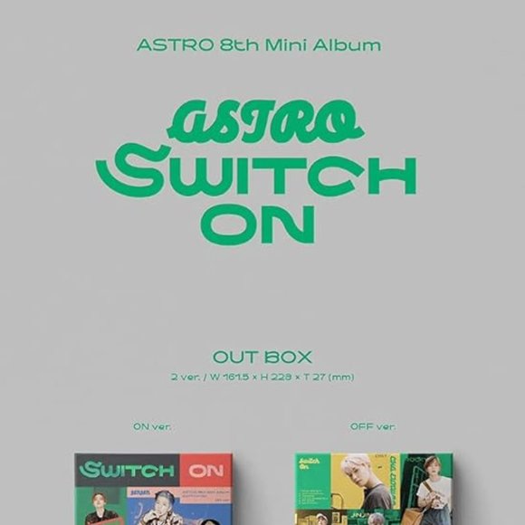 K POP Astro [Switch On] 8th Mini Album *Off Version* - Picture 3 of 7